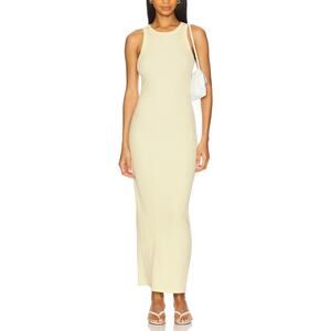 Sprwmn 'Racer' Tan Tencel Maxi Dress Size XS
